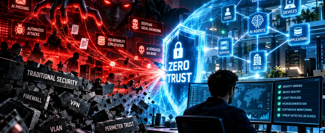 AI Cybersecurity 2026: The Critical Reason Network Administrators Need Zero Trust